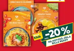 Billa Billa ready bolonske spagety nabídka