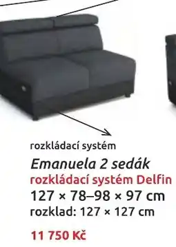 Nábytkáři Čech a Moravy Emanuela 2 sedák nabídka