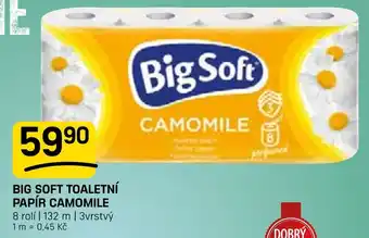 Big Soft toaletní papír camomile