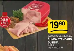 Flop Kostelecké uzeniny Šunka standard dušená nabídka