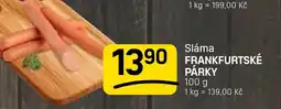 Flop Sláma frankfurtské párky nabídka