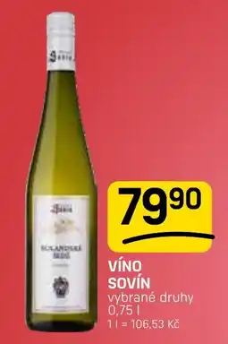 Flop Sovín víno nabídka
