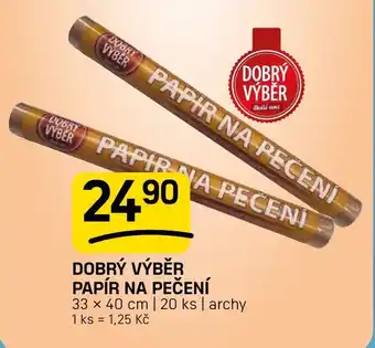 Flop Dobrý výběr papír na pečení nabídka