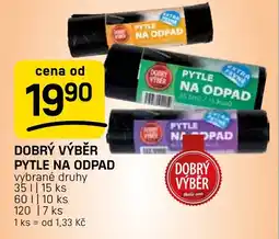 Flop Dobrý výběr pytle na odpad nabídka