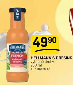 Flop Hellmann's dresink nabídka
