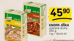 Flop Knorr jiška vybrané druhy nabídka