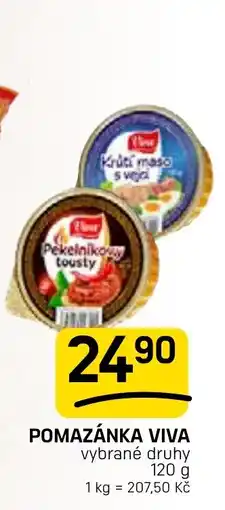 Flop Pomazánka Viva vybrané druhy nabídka