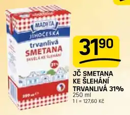 Flop Madeta jihoceská trvanlivá smetana nabídka