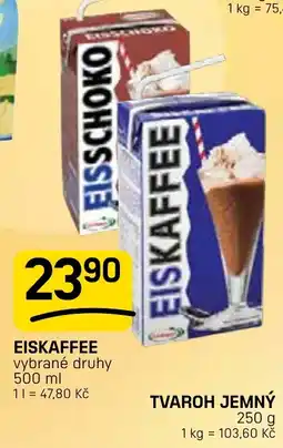 Flop Eiskaffee vybrané druhy nabídka