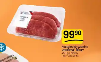 Kostelecké uzeniny Vepřové řízky