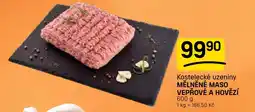 Flop Kostelecké uzeniny Mělněné maso vepřové a hovězí nabídka