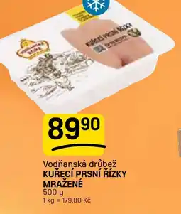 Flop Vodňanská drůbež kuřecí prsní řízky nabídka