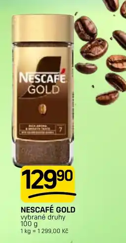 Flop Nescafe gold vybrané druhy nabídka