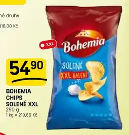 Flop Bohemia chips solené XXL nabídka