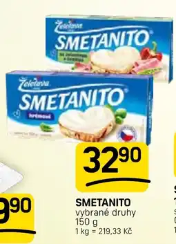 Flop Smetanito vybrané druhy nabídka