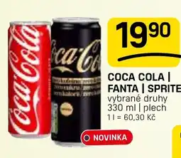 Flop Coca Cola | Fanta | Sprite nabídka