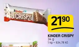 Flop Kinder Crispy nabídka