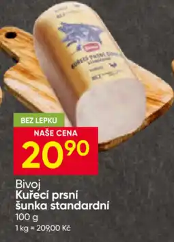 Hruška Bivoj Kuřecí prsní šunka standardní nabídka