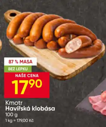 Kmotr Havířská klobása