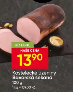 Hruška Kostelecké uzeniny Bavorská sekaná nabídka