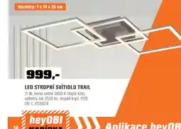 OBI bovORI led stropní svítidlo trail nabídka