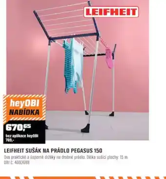 Leifheit sušák na prádlo pegasus 150