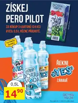 BENE Nápoje Dobrá voda #Yes nabídka