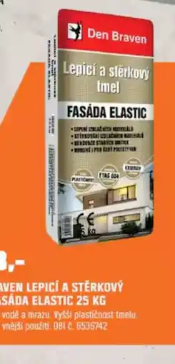OBI Den Braven fasáda elastic nabídka