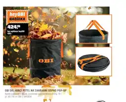 OBI Obi skládací pytel na zahradní odpad pop-up nabídka