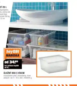 OBI heyOBI úložný box s víkem nabídka