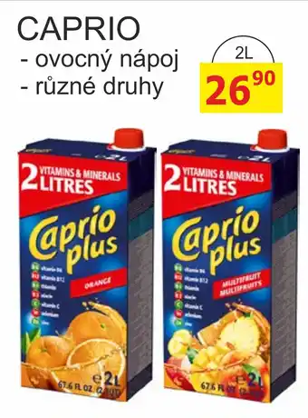 Caprio ovocný nápoj