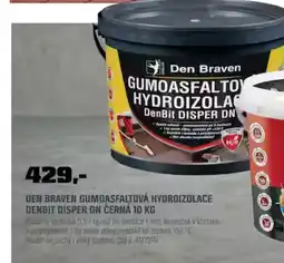 OBI Den Braven gumoasfaltová hydroizolace denbit disper dn černá nabídka