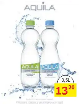 BENE Nápoje Aquila první voda nabídka