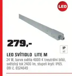 OBI Led svítidlo lite m nabídka