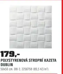 OBI Dublin polystyrenová stropní kazeta nabídka