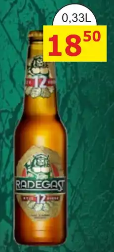 BENE Nápoje Radegast 12 nabídka