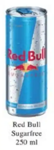 BENE Nápoje Red Bull Sugarfree nabídka