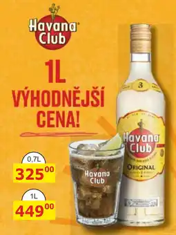 BENE Nápoje Havana Club nabídka