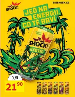 BENE Nápoje Big Shock! Exotic nabídka