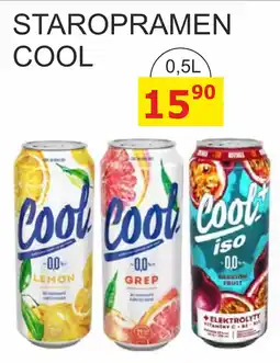 BENE Nápoje Staropramen cool nabídka