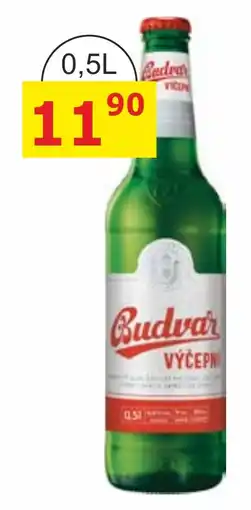 BENE Nápoje Budvar výčepní nabídka