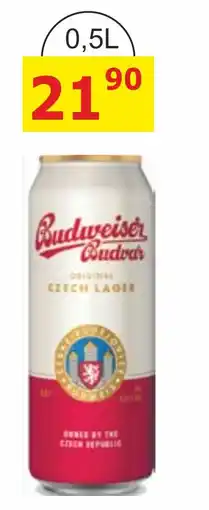 BENE Nápoje Budweiser Budvar nabídka
