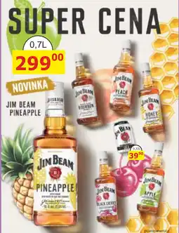 BENE Nápoje Jim Beam pineapple nabídka