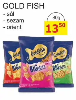 BENE Nápoje Goldfish sůl sezam orient nabídka