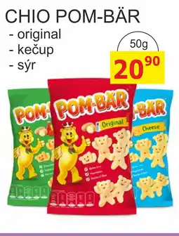 BENE Nápoje Chio pom-bär nabídka