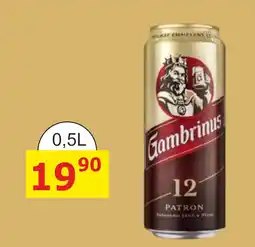 BENE Nápoje Gambrinus 12 Patron nabídka