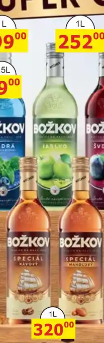 BENE Nápoje Božkov speciál mandlový nabídka