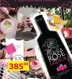 BENE Nápoje Tequila Rose Liqueur nabídka
