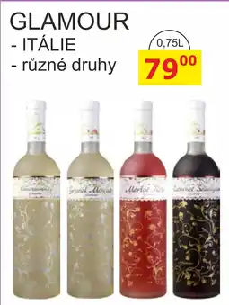 BENE Nápoje Glamour nabídka