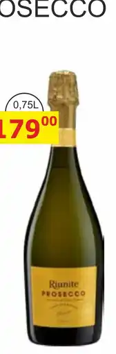 BENE Nápoje Riunite Prosecco nabídka